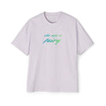 "She was a fairy" Oversized Tee – Pastel Graphic T-shirt – Fates