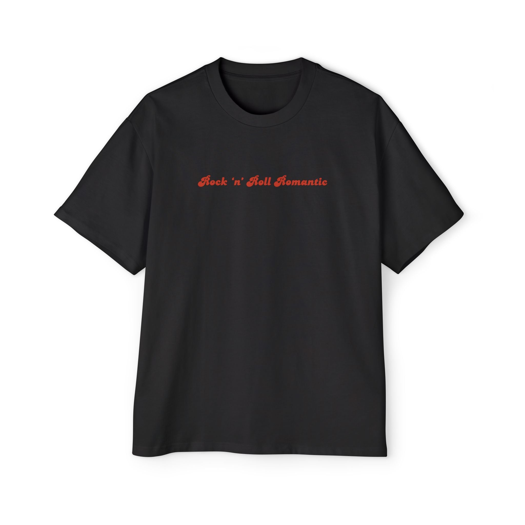 "Rock 'n' Roll Romantic" Oversized Tee – Unisex – Fates
