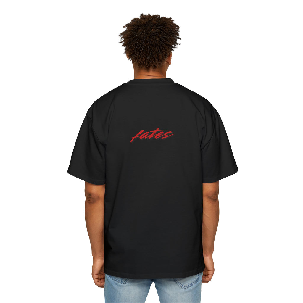 Rock 'n' Roll Romantic Tee – Red Script Graphic T-shirt – Fates