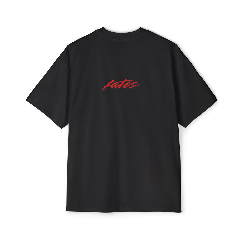 Rock 'n' Roll Romantic Tee – Red Script Graphic T-shirt – Fates