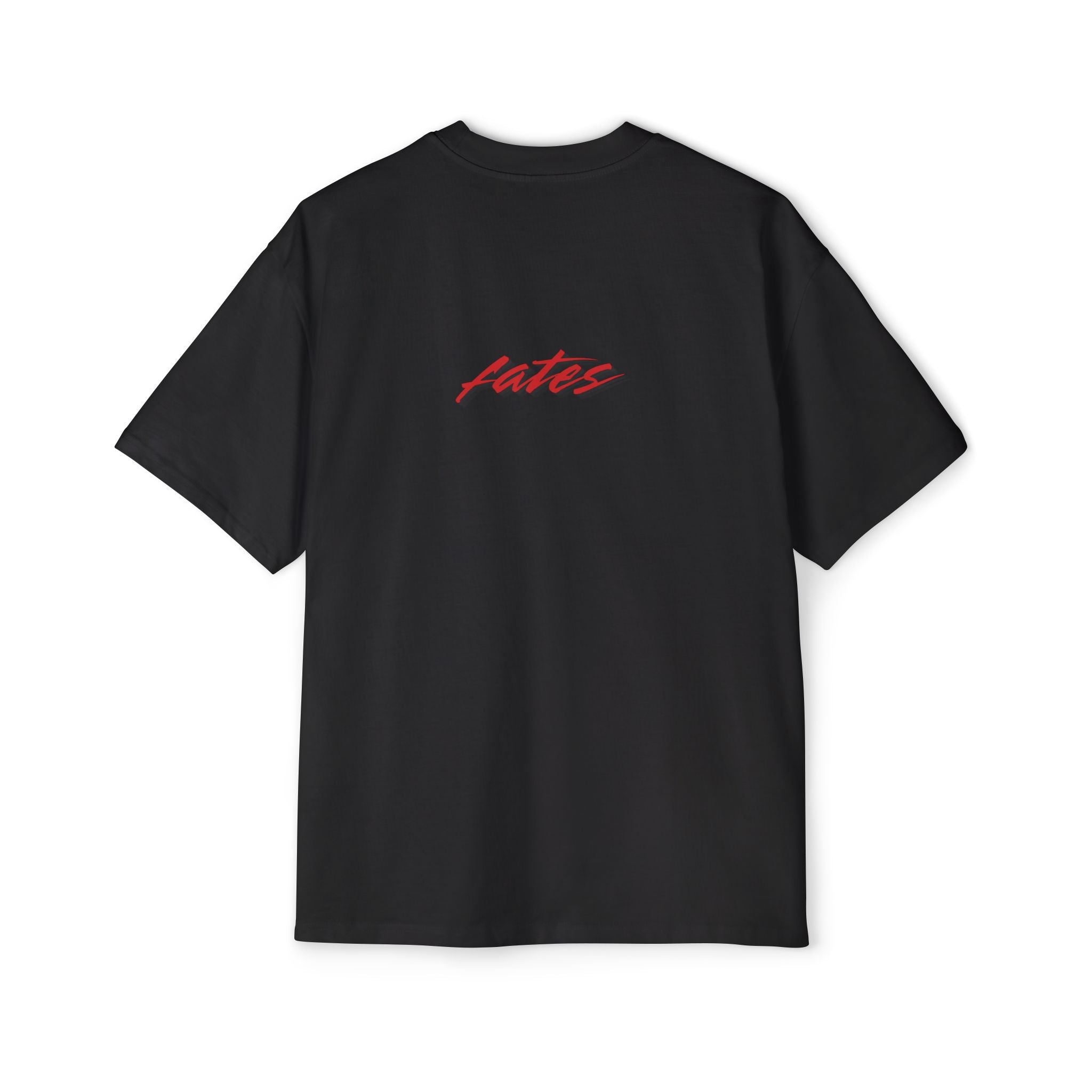 Rock 'n' Roll Romantic Tee – Red Script Graphic T-shirt – Fates