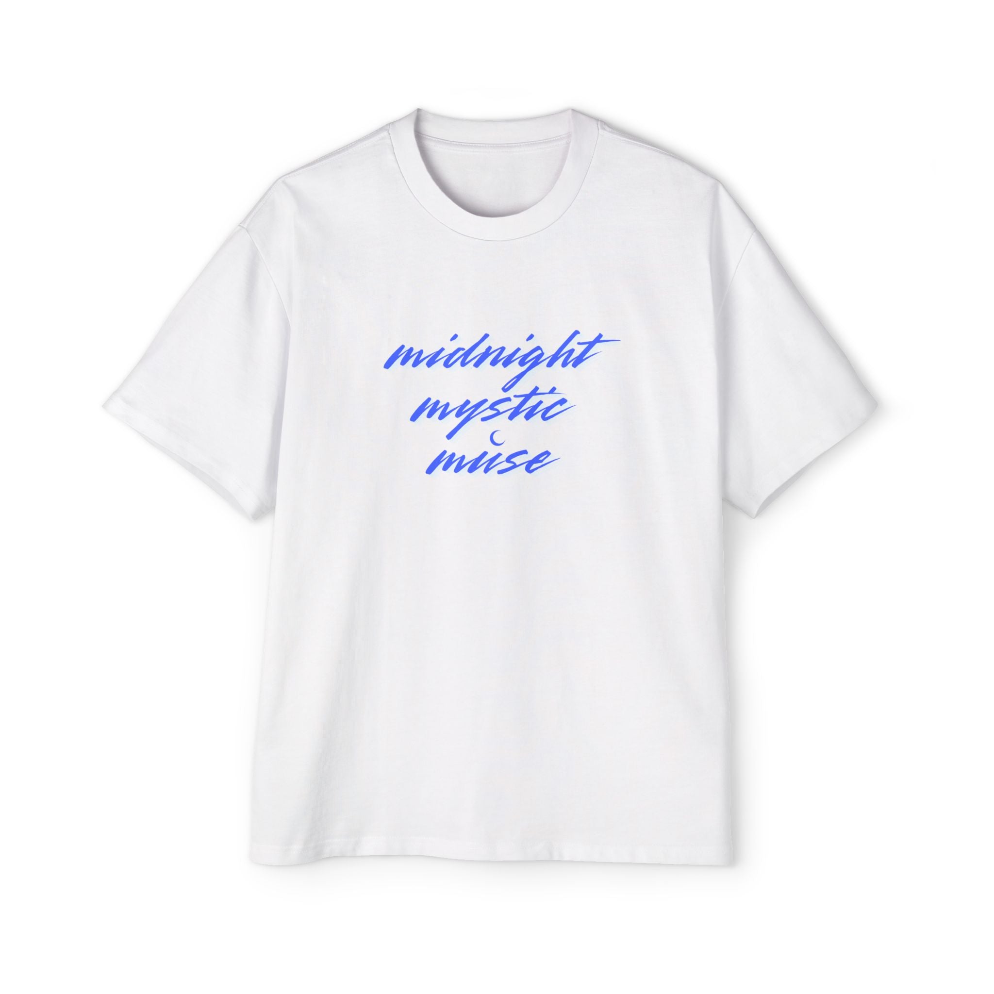 Midnight Mystic Muse Tee – Unisex Oversized Graphic Shirt – Fates